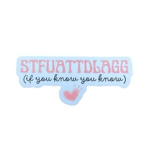 If You Know You Know Smut Sticker Dark Romance Fantasy Book Lover